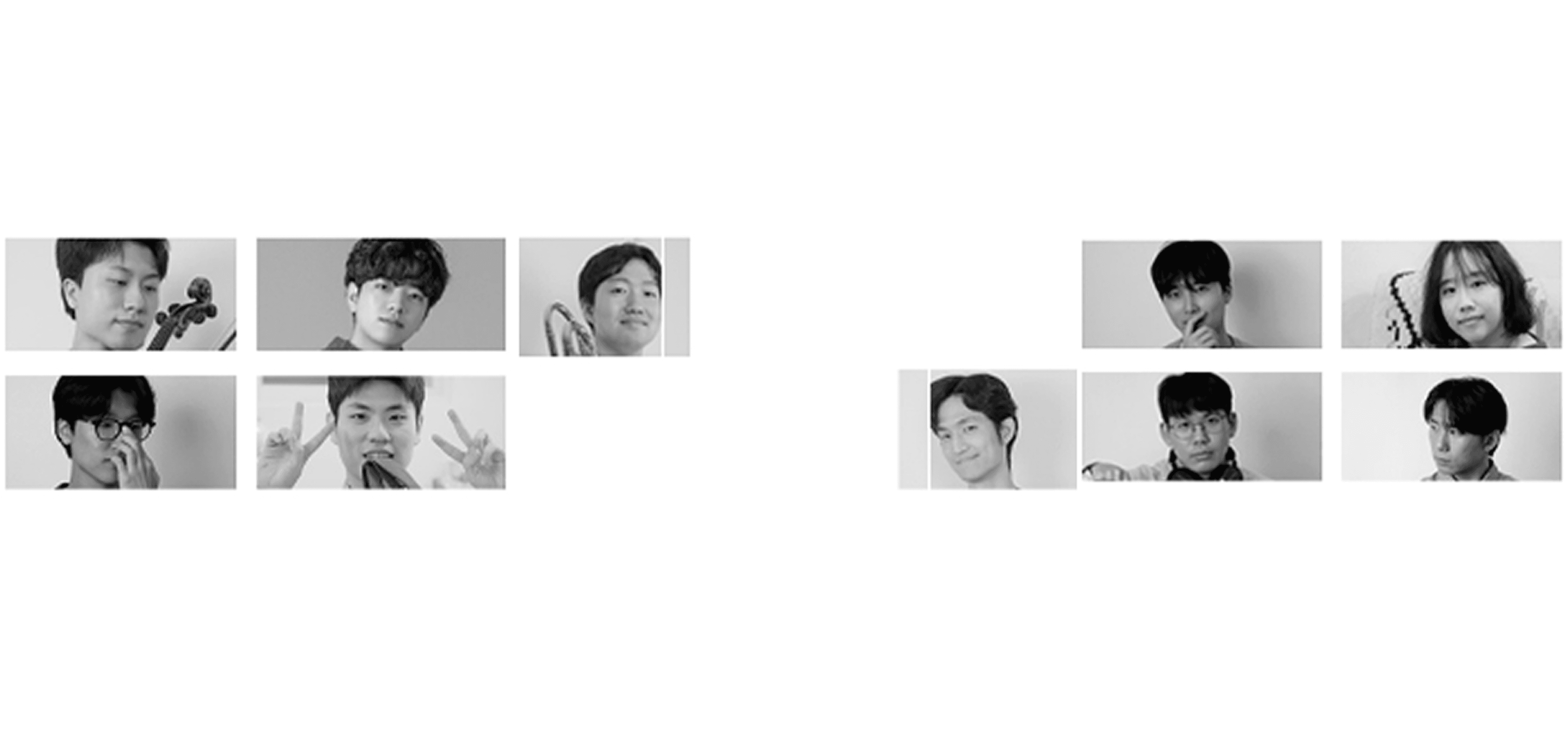 정직:라이브 단체 사진